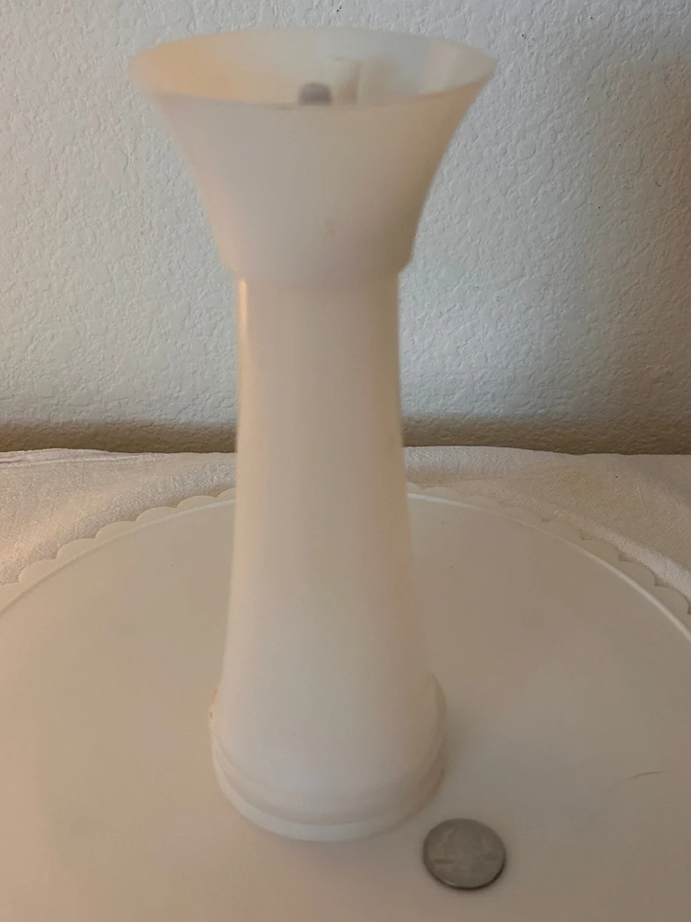 Vintage Tupperware Grinder White Plastic